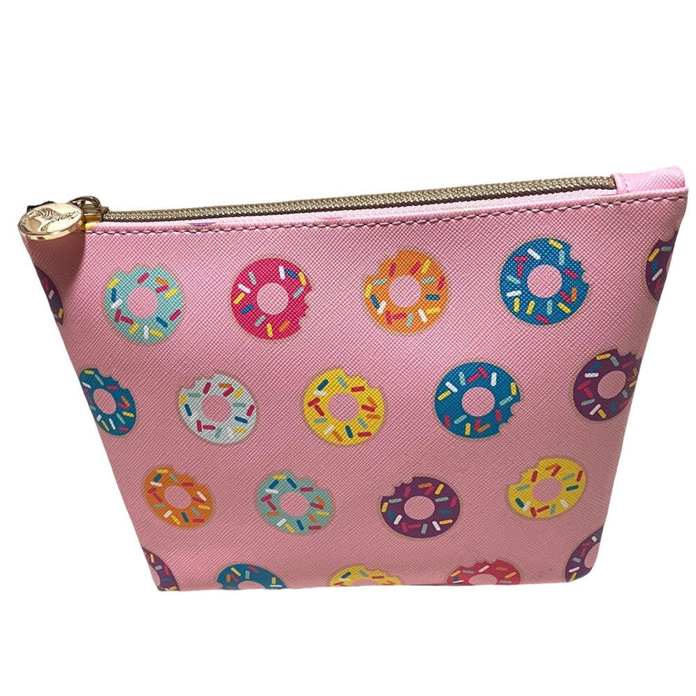 Dabney Lee Pink Donut Cosmetics Bag